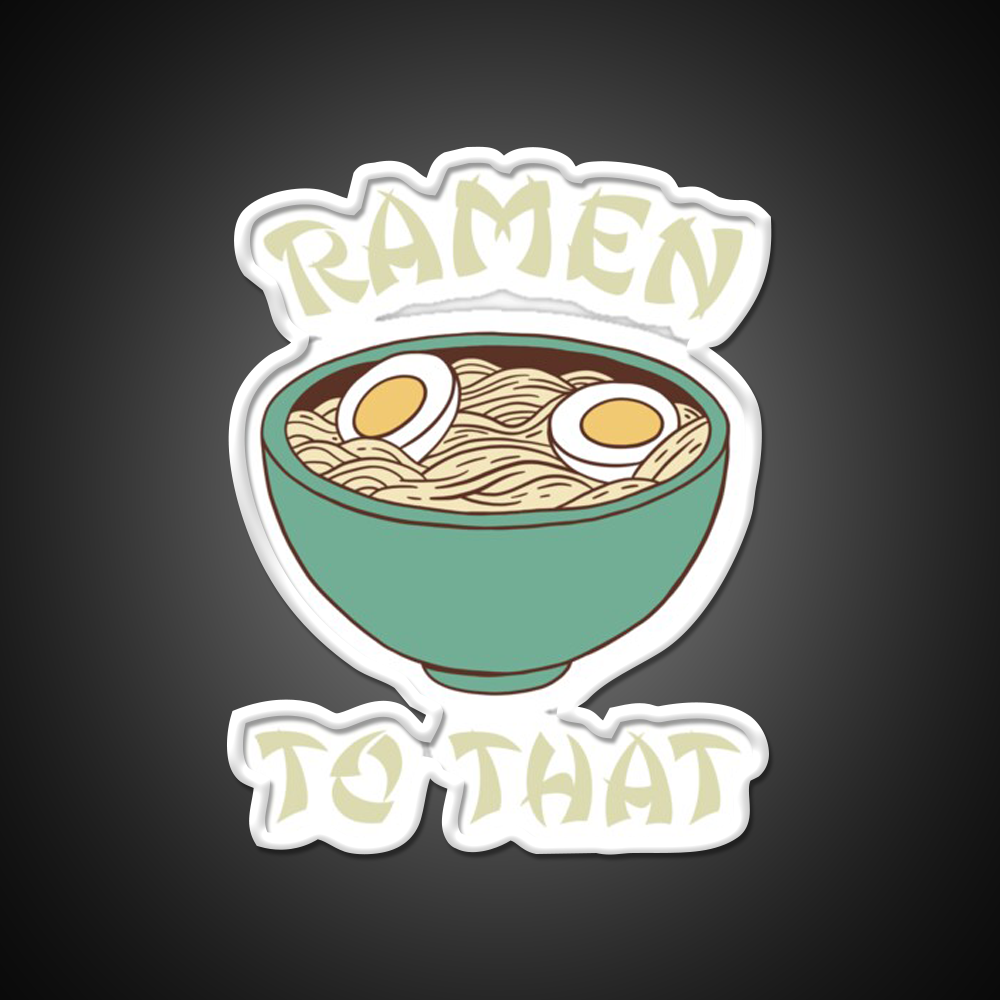 Ramen To That Led Neon Sign Chinese Food Rgb Color - LED neon sign view 11