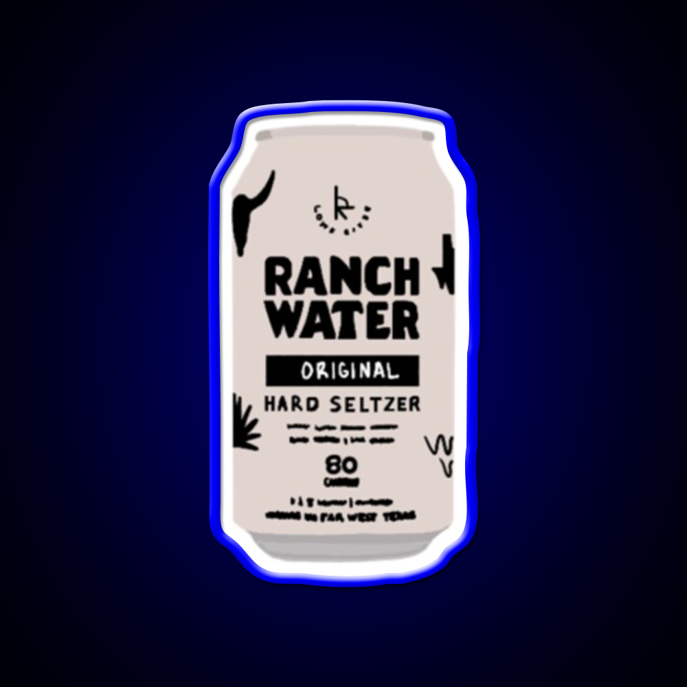Ranch Water Beer Bar Decor Led Neon Sign Rgb Color - LED neon sign view 5