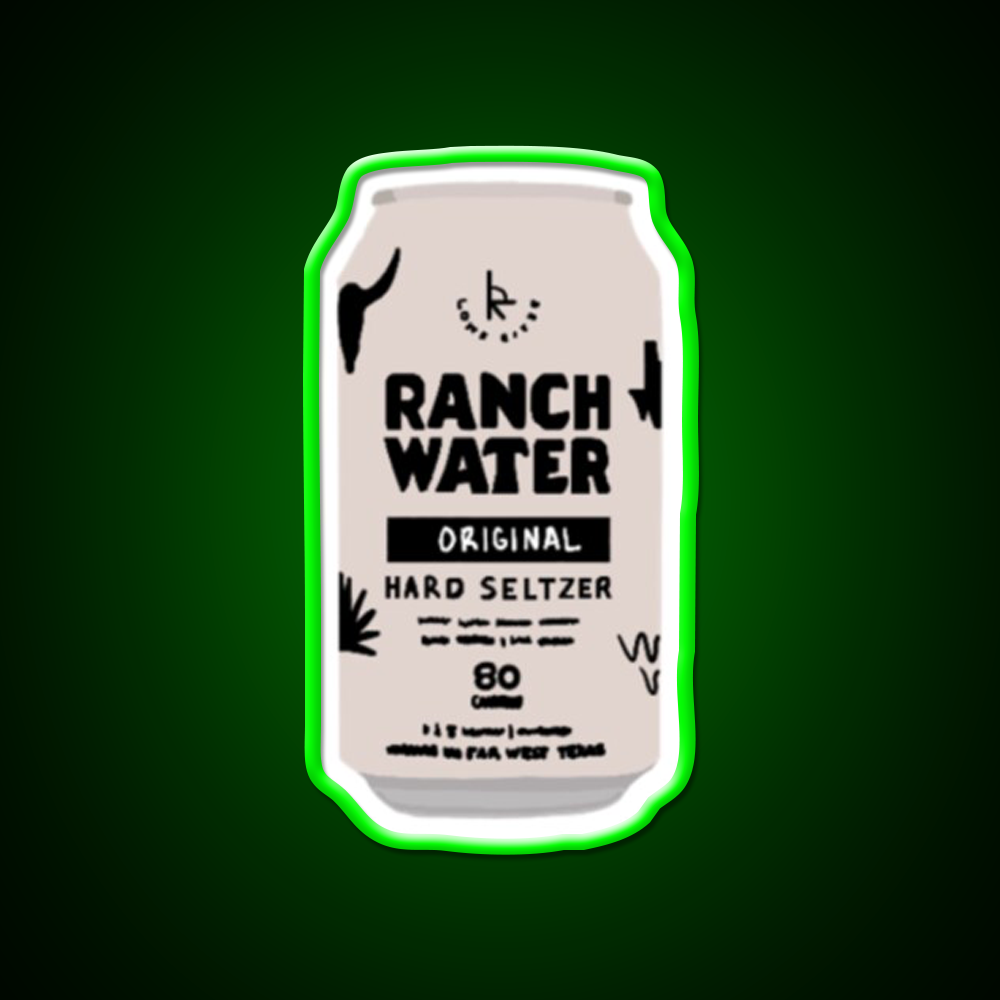 Ranch Water Beer Bar Decor Led Neon Sign Rgb Color - LED neon sign view 8