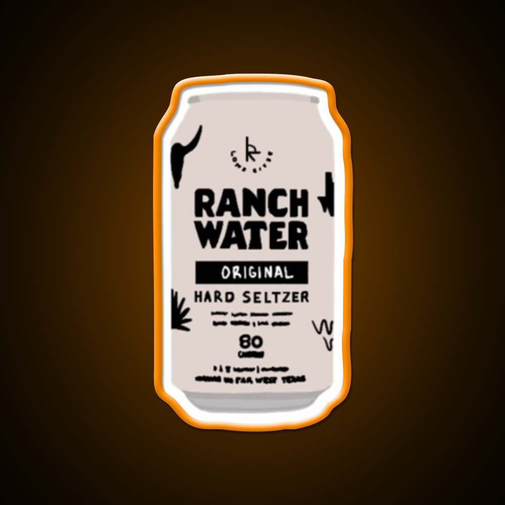 Ranch Water Beer Bar Decor Led Neon Sign Rgb Color - LED neon sign view 6