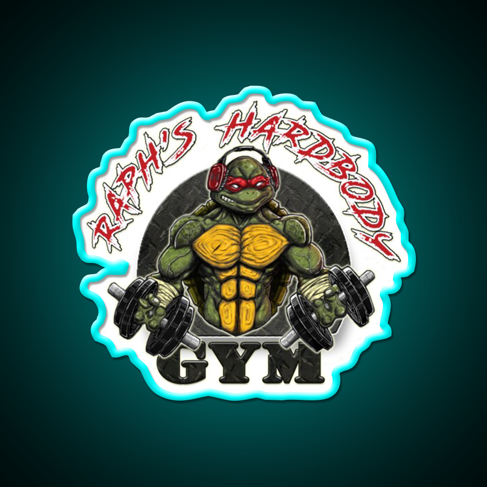 Raphs Gym Fitness Led Neon Sign Rgb Color