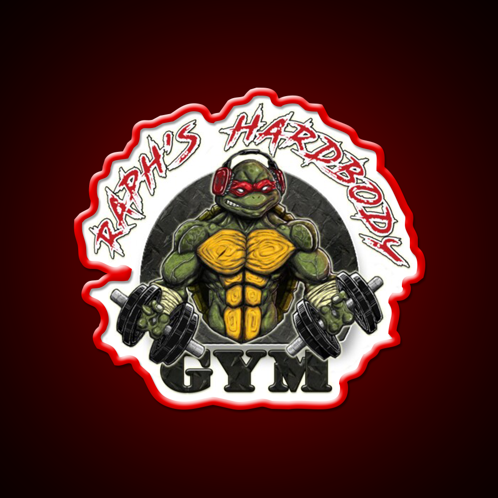 Raphs Gym Fitness Led Neon Sign Rgb Color