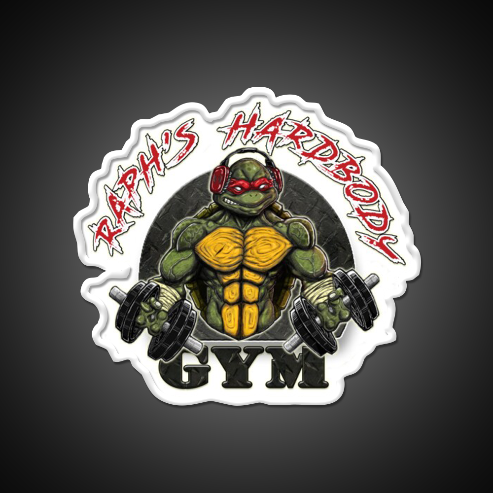 Raphs Gym Fitness Led Neon Sign Rgb Color