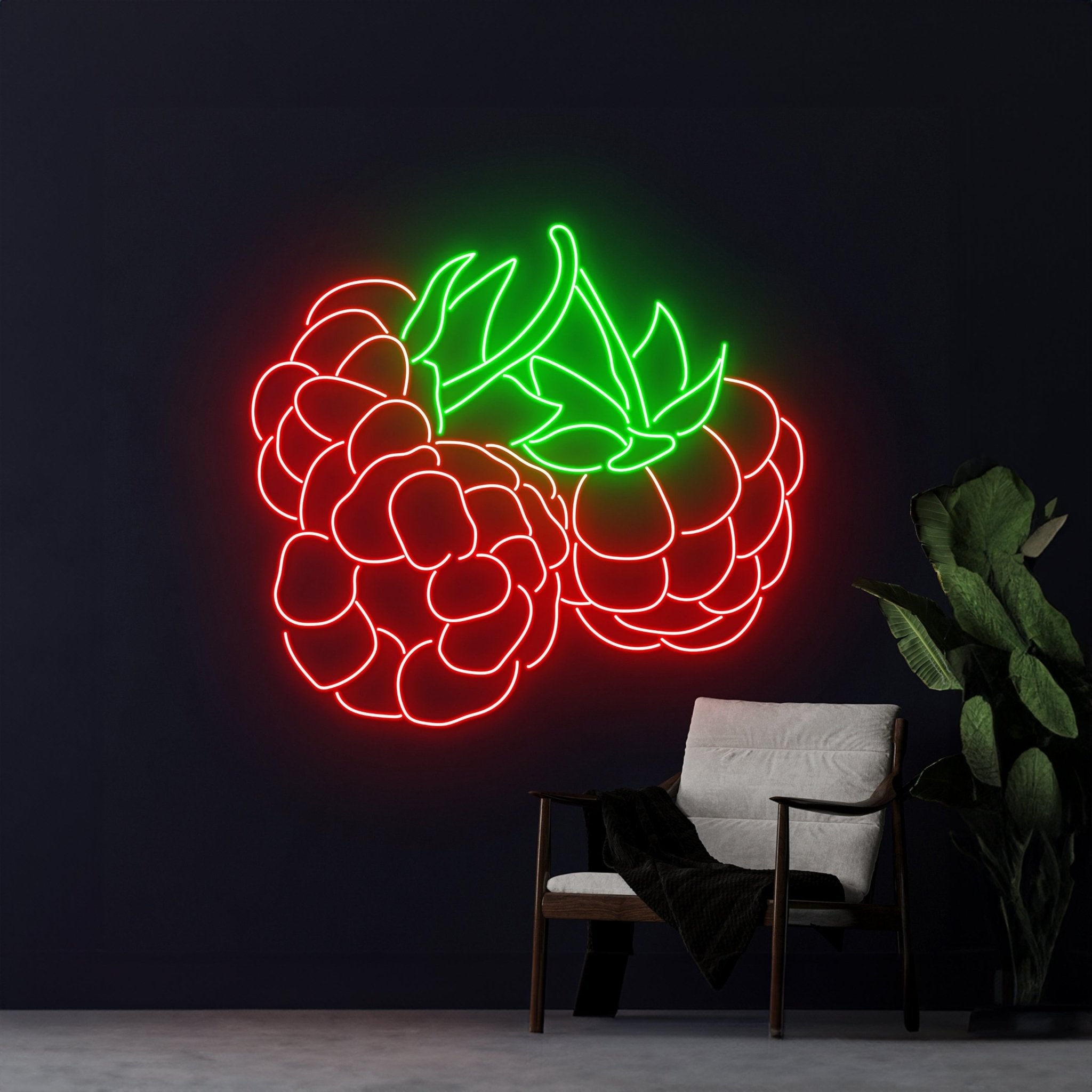 Raspberries Led Sign - Shineneon