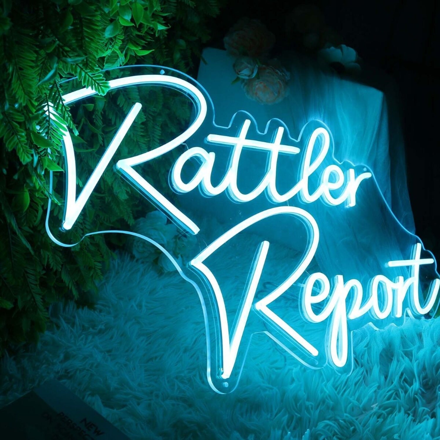 Ratter Report Blue Led Neon Sign - Shineneon