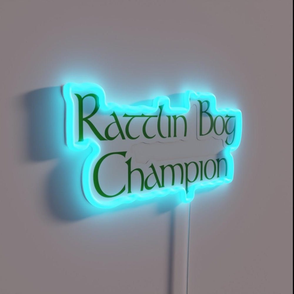 Rattlin Bog Champion Rgb Led Neon Sign - Shineneon