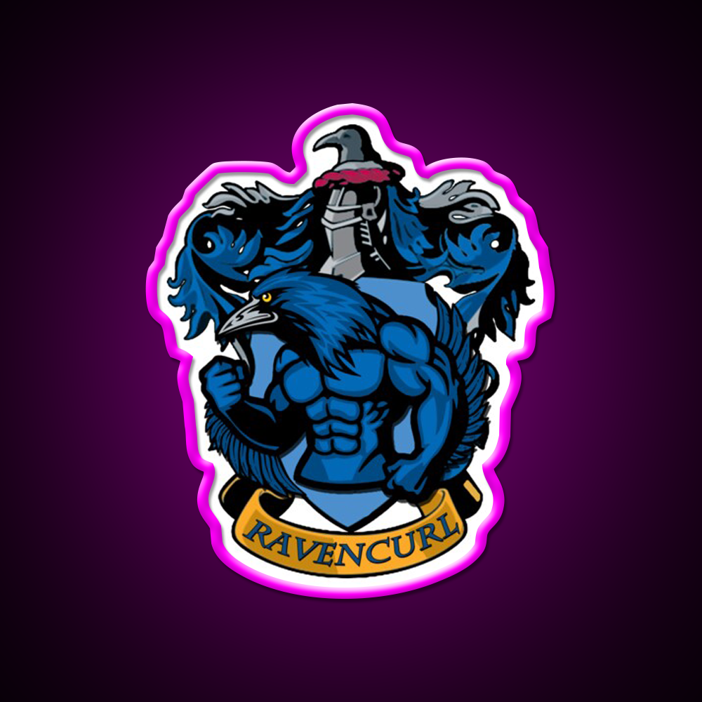 Ravencurl Gym Fitness Led Neon Sign Rgb Color