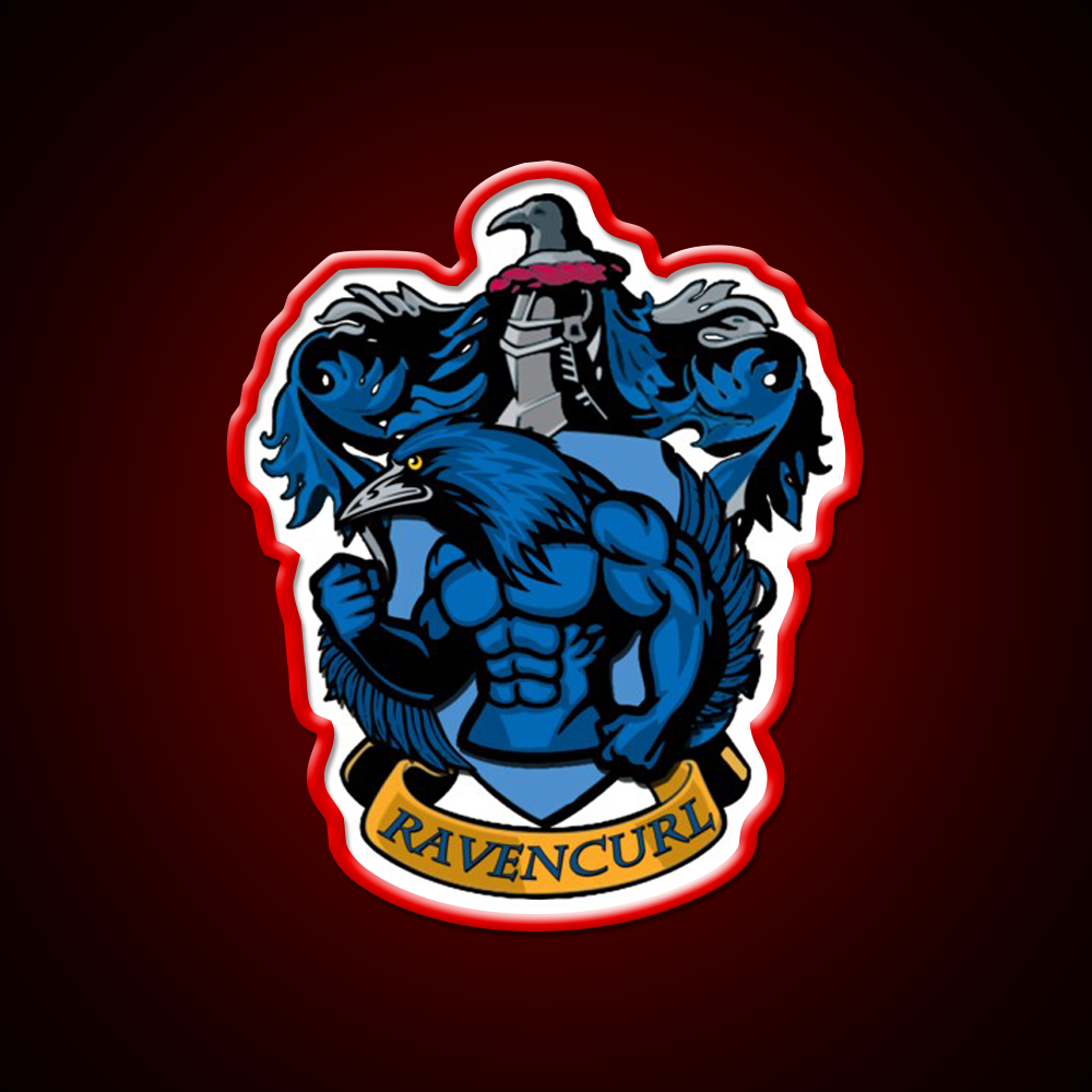 Ravencurl Gym Fitness Led Neon Sign Rgb Color