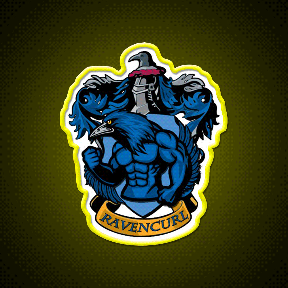 Ravencurl Gym Fitness Led Neon Sign Rgb Color