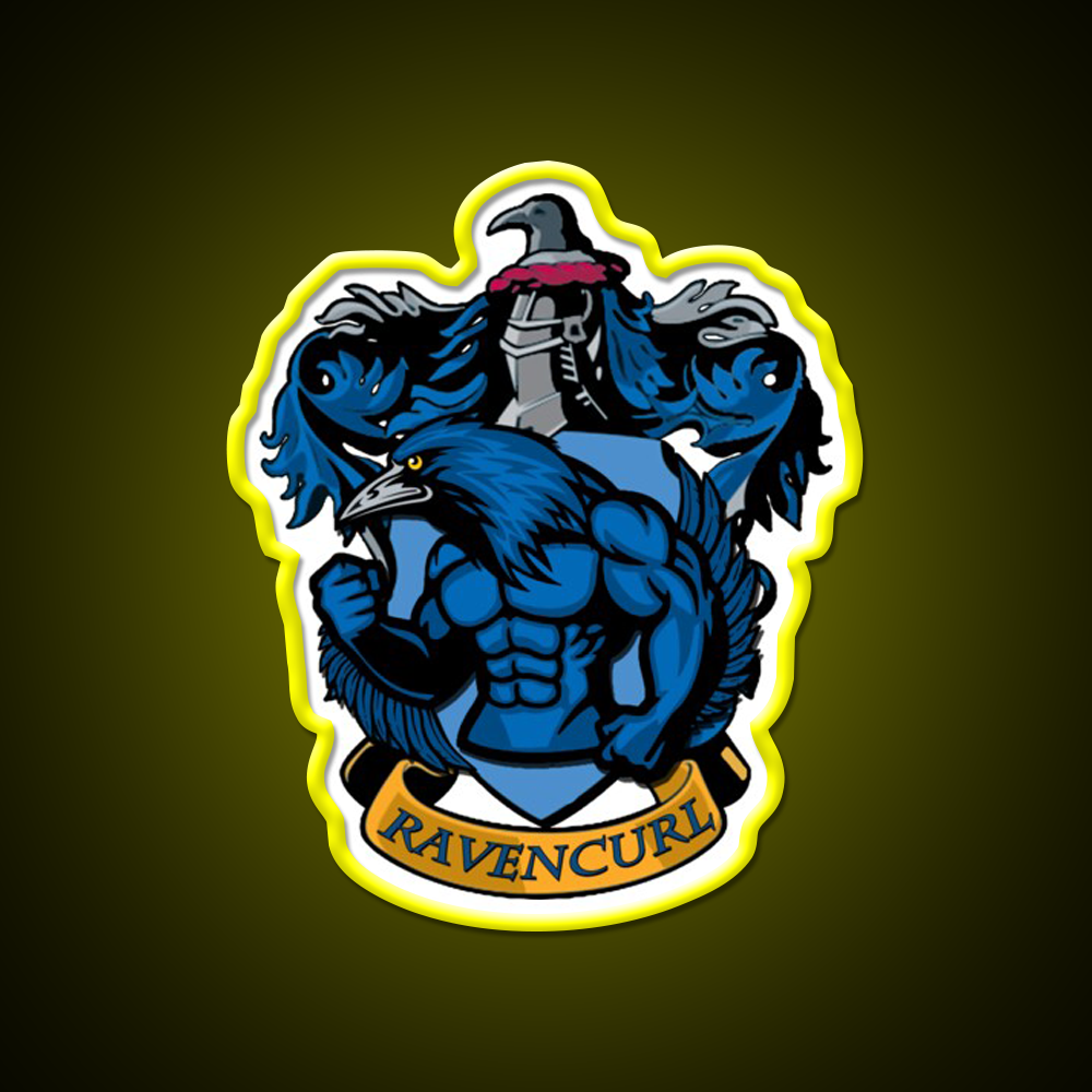 Ravencurl Gym Fitness Led Neon Sign Rgb Color