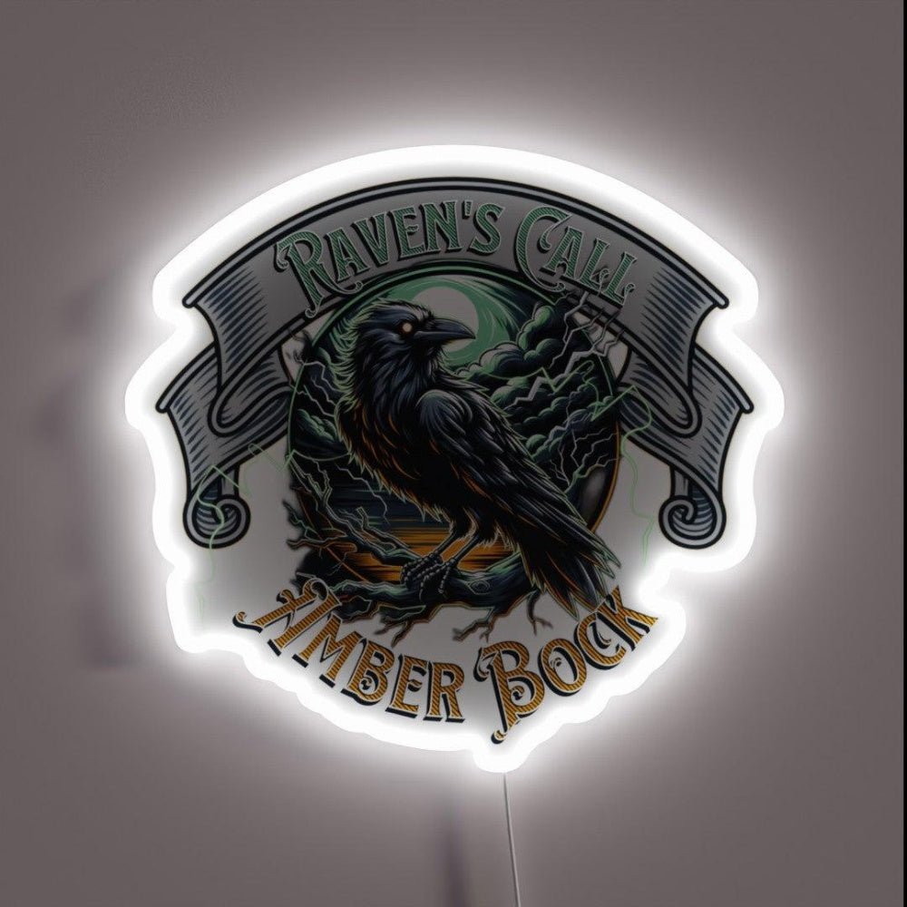 Ravenscall Amber Bock Rgb Led Neon Sign - Shineneon
