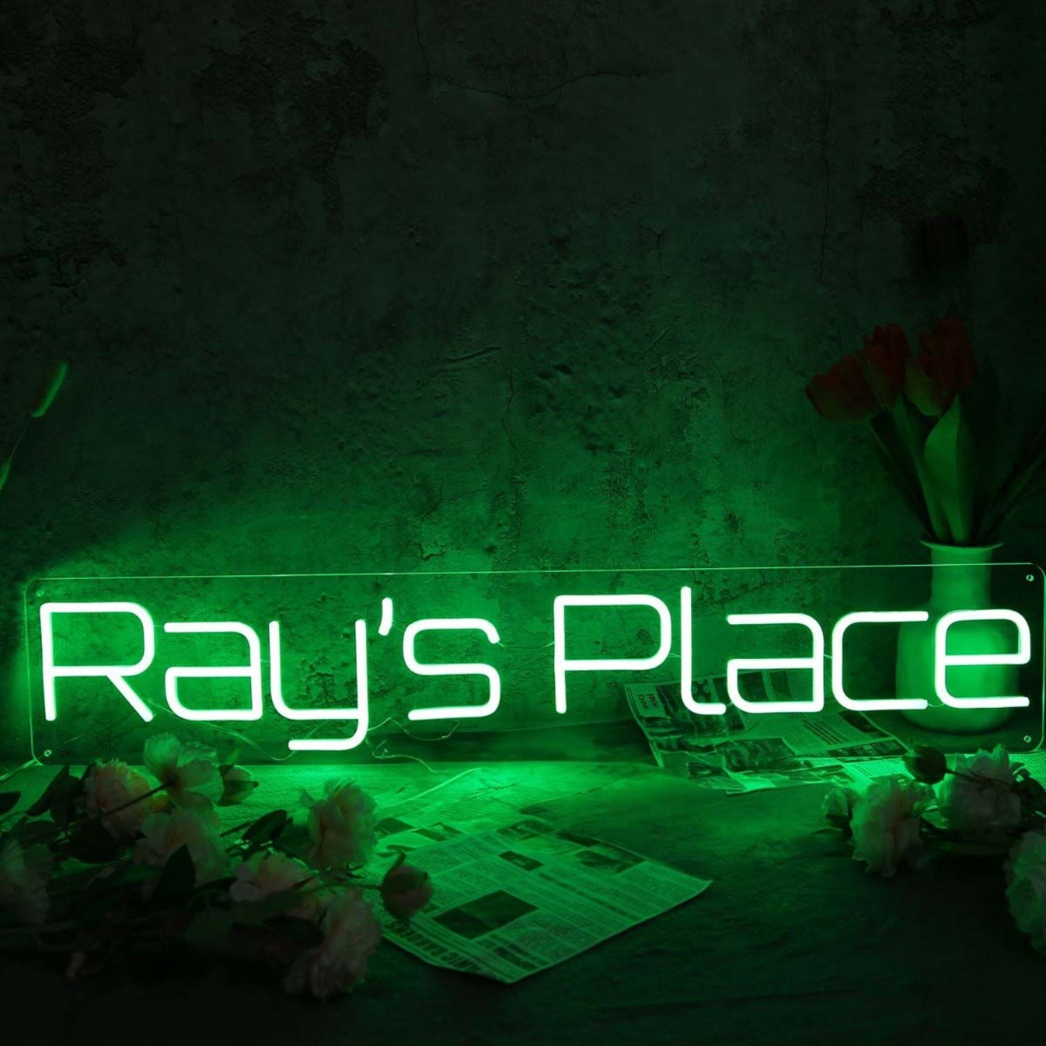 Rays Place Green Led Neon Sign | Shineneon