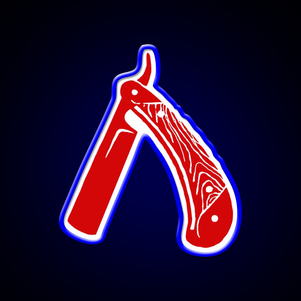 Razor Red Barber Shop Haircut Led Neon Sign - LED neon sign view 5