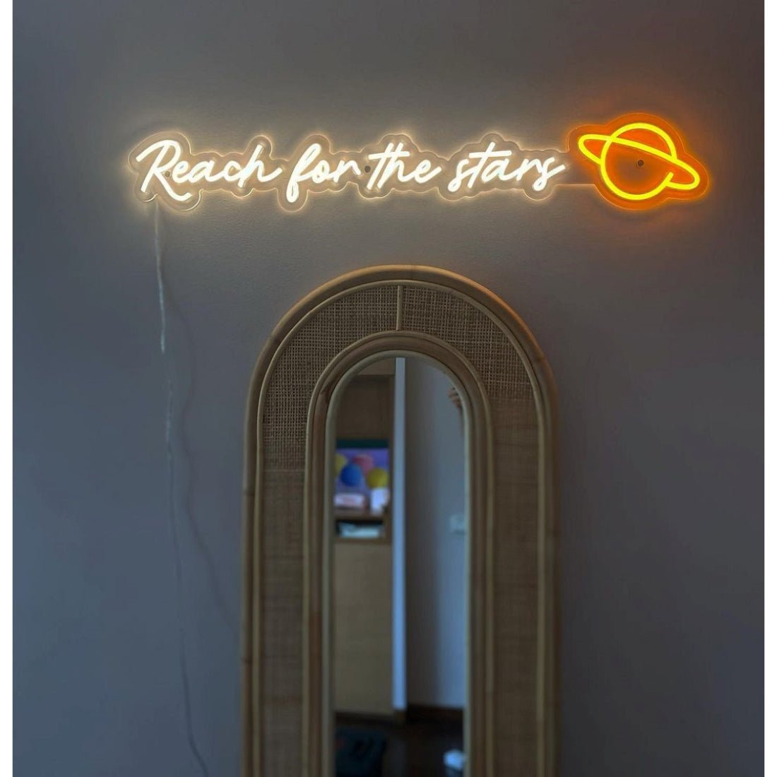 Reach For The Stars Led Sign Business Neon Sign - Shineneon