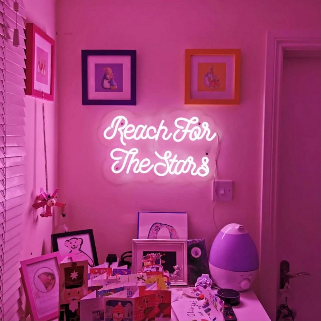 Reach For The Stars Led Sign Business Neon Signs - Shineneon