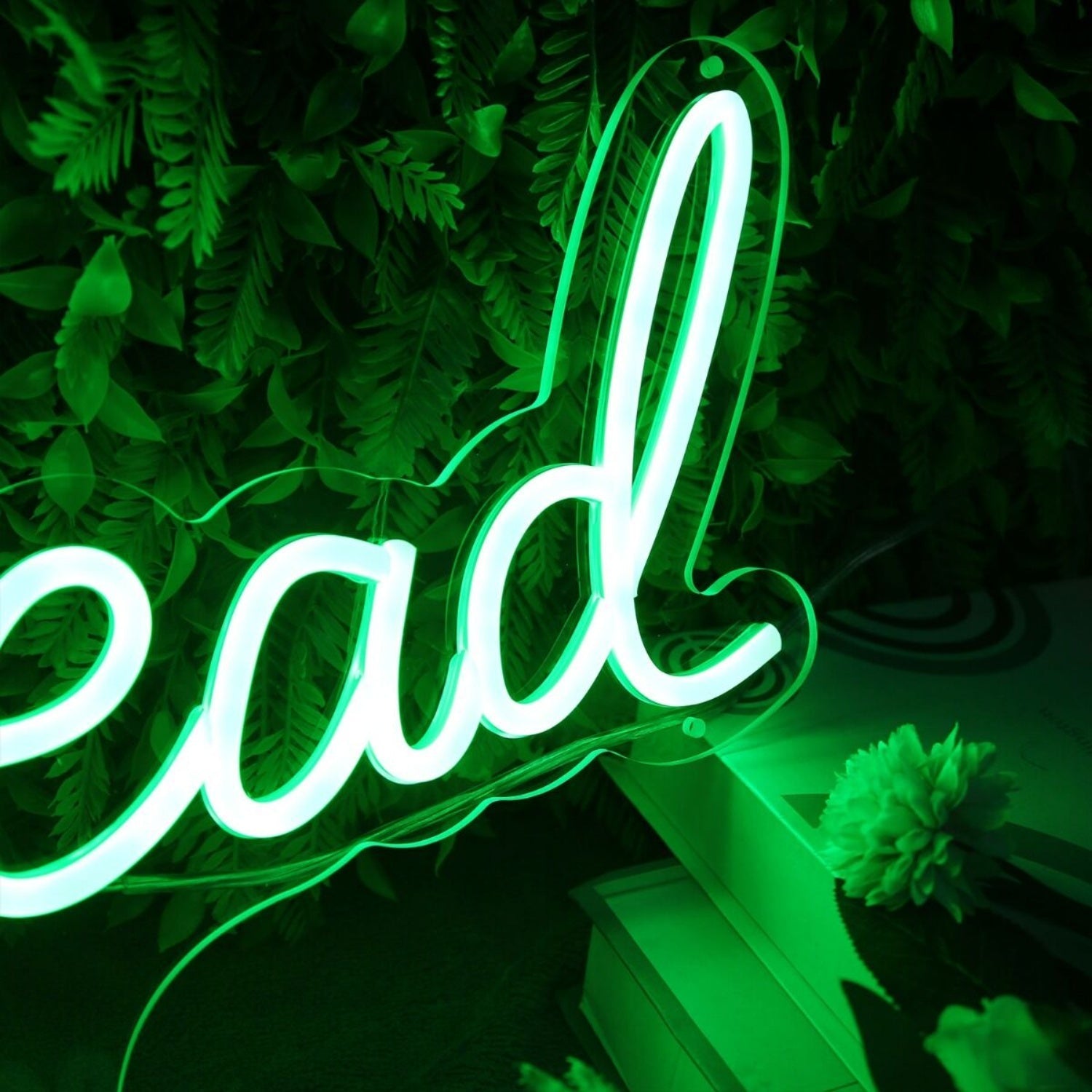 Read Green Led Neon Sign - Shineneon