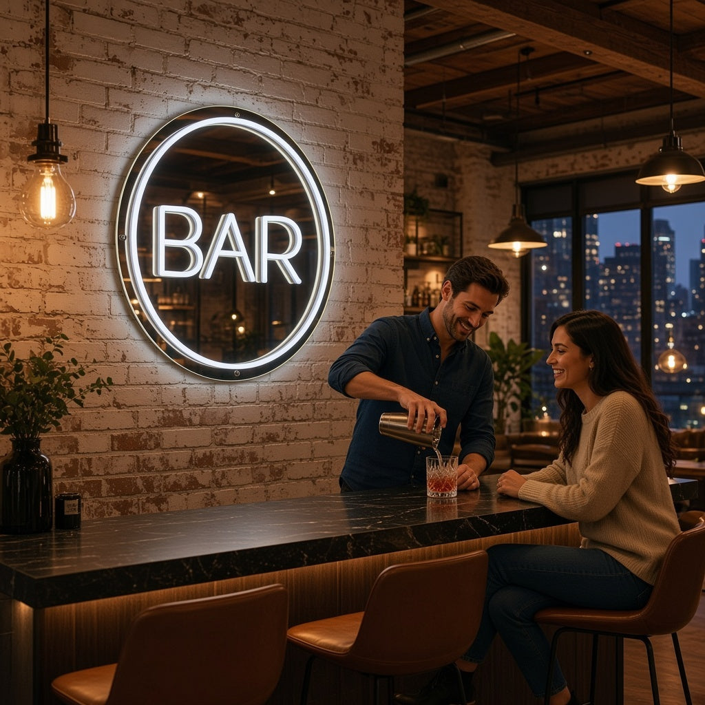 Bar LED Neon Sign - lifestyle view