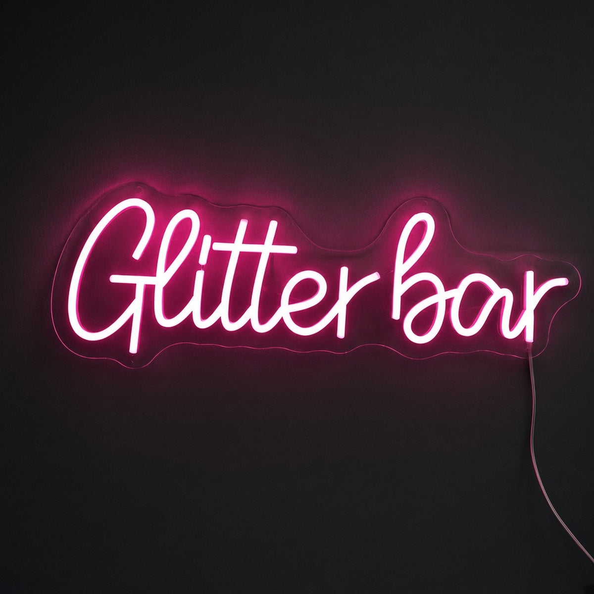 Glitter Bar Hot for Beauty Salon Girls Party Decor LED Neon Sign - product hero