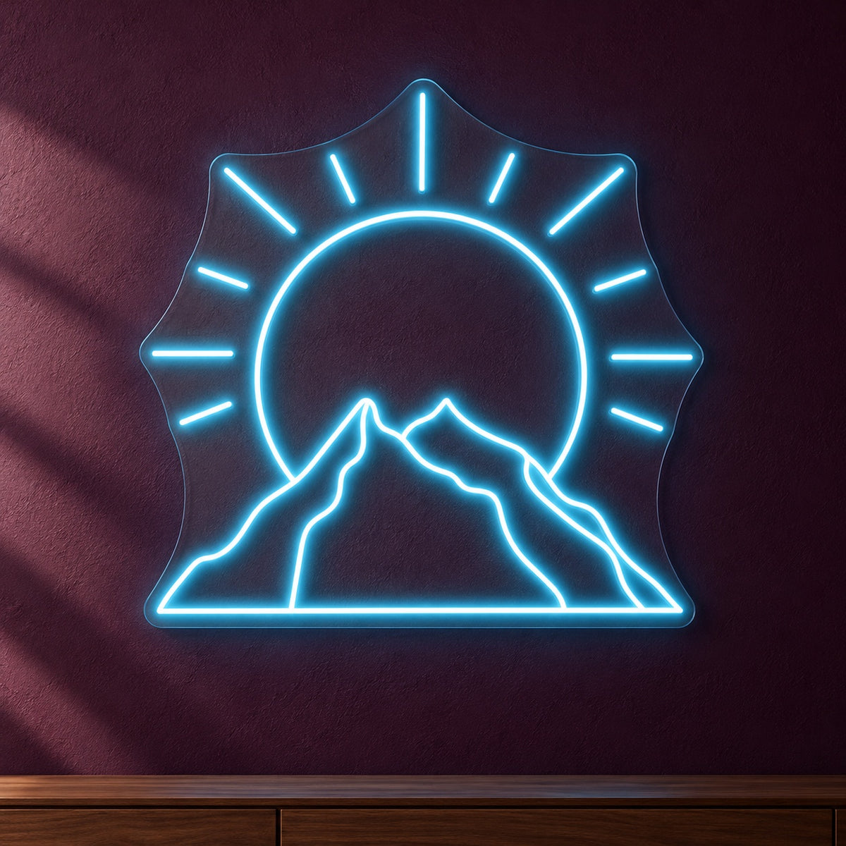 Mountain Sunrise LED Neon Sign - product hero