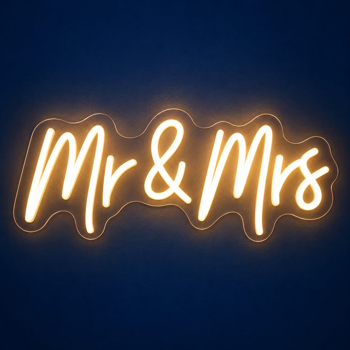Mr & Mrs LED Neon Sign - product hero