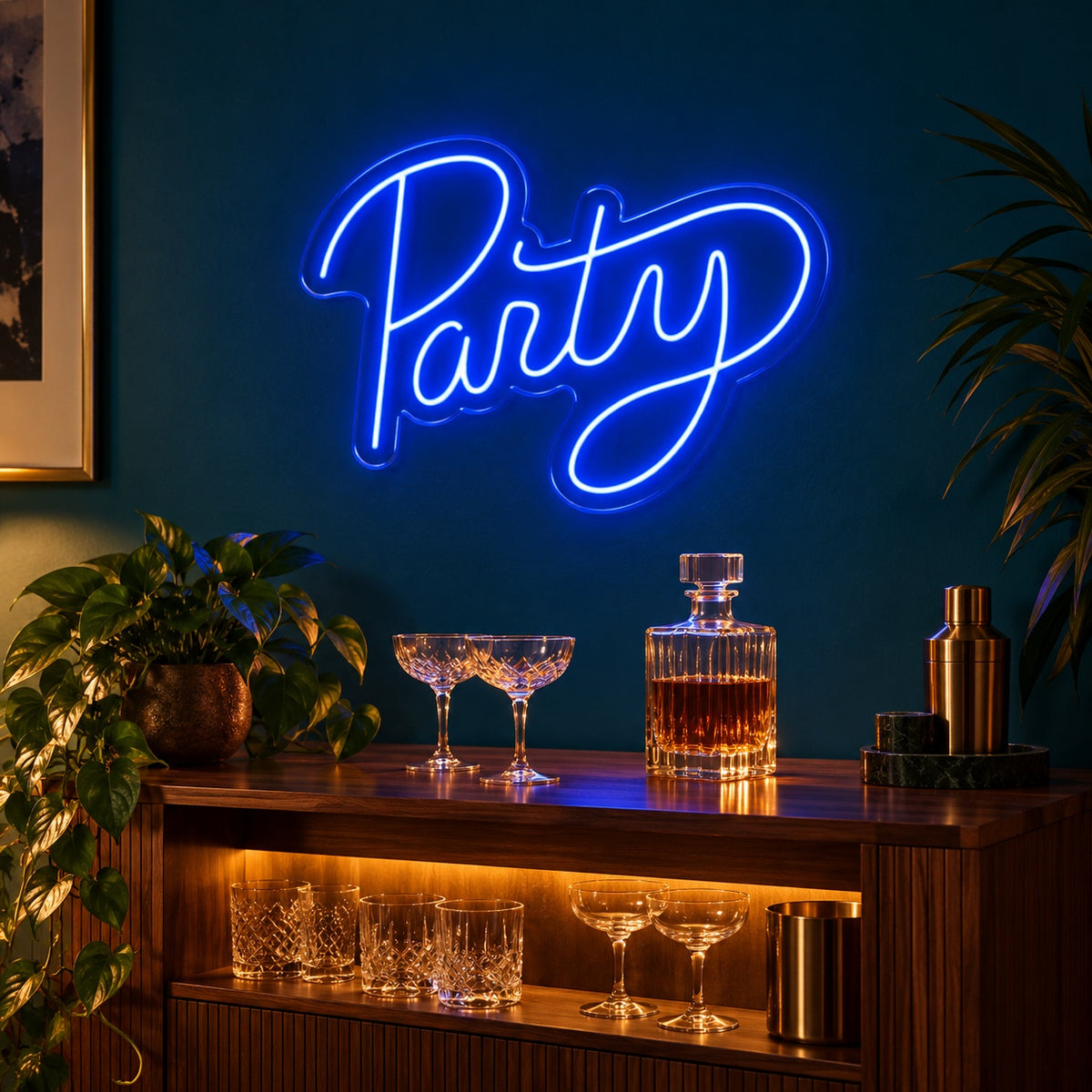Party LED Neon Sign - advertising view