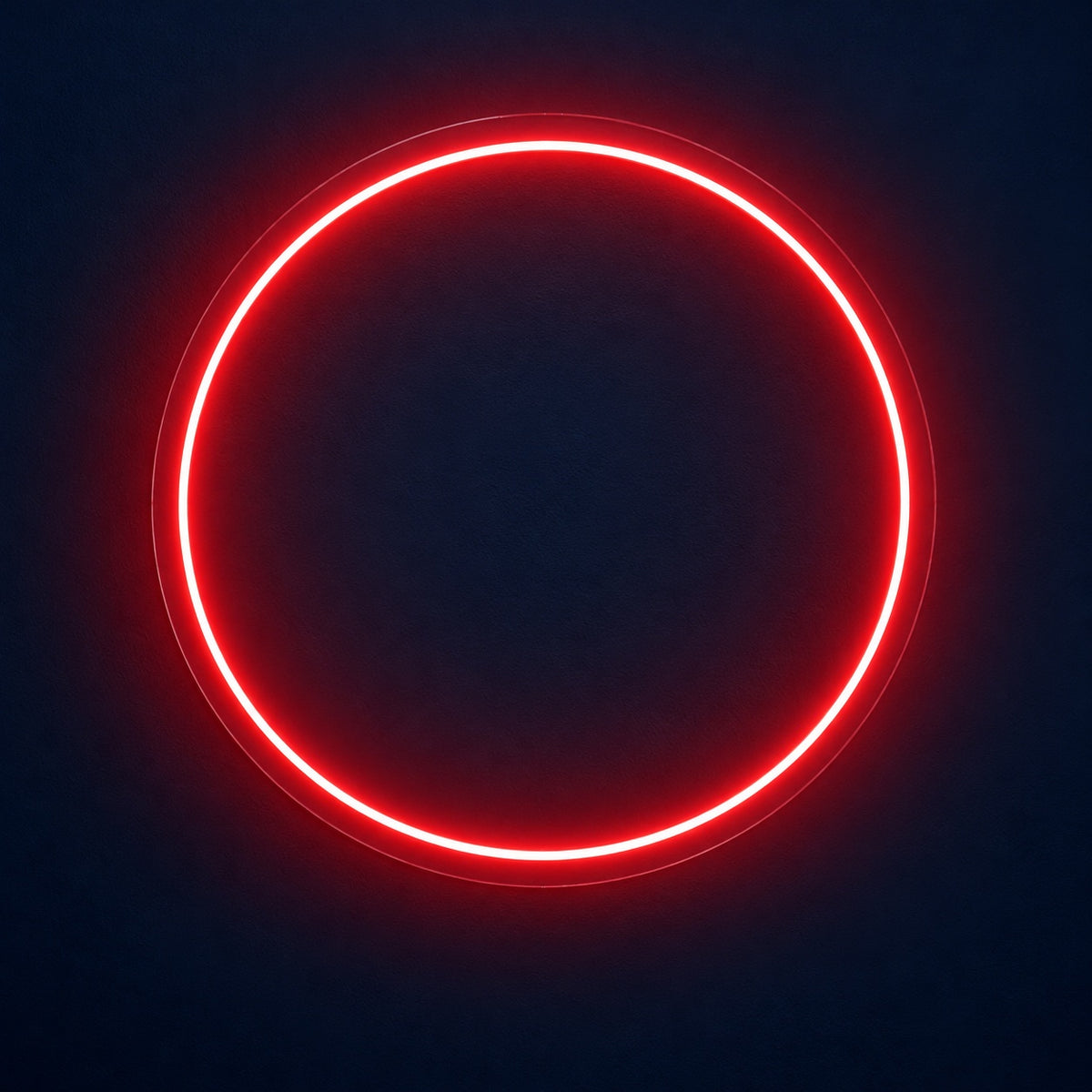 Circle LED Neon Sign - product hero
