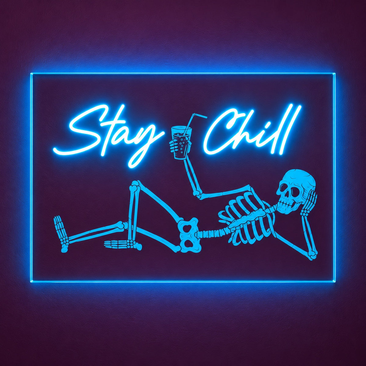 Stay Chill LED Neon Sign - product hero