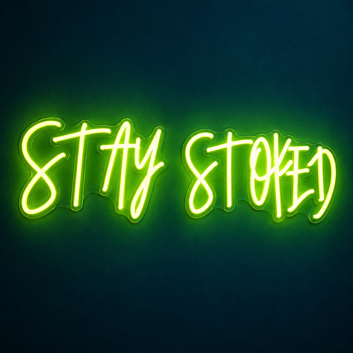 Stay Stoked LED Neon Sign - product hero