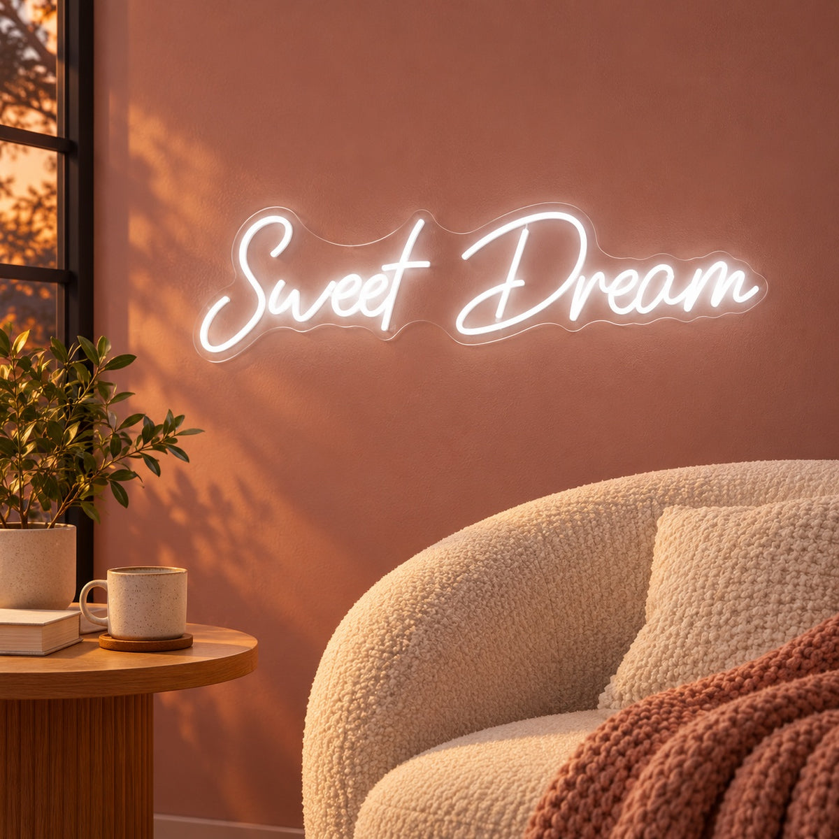 Sweet Dream LED Neon Sign - advertising view