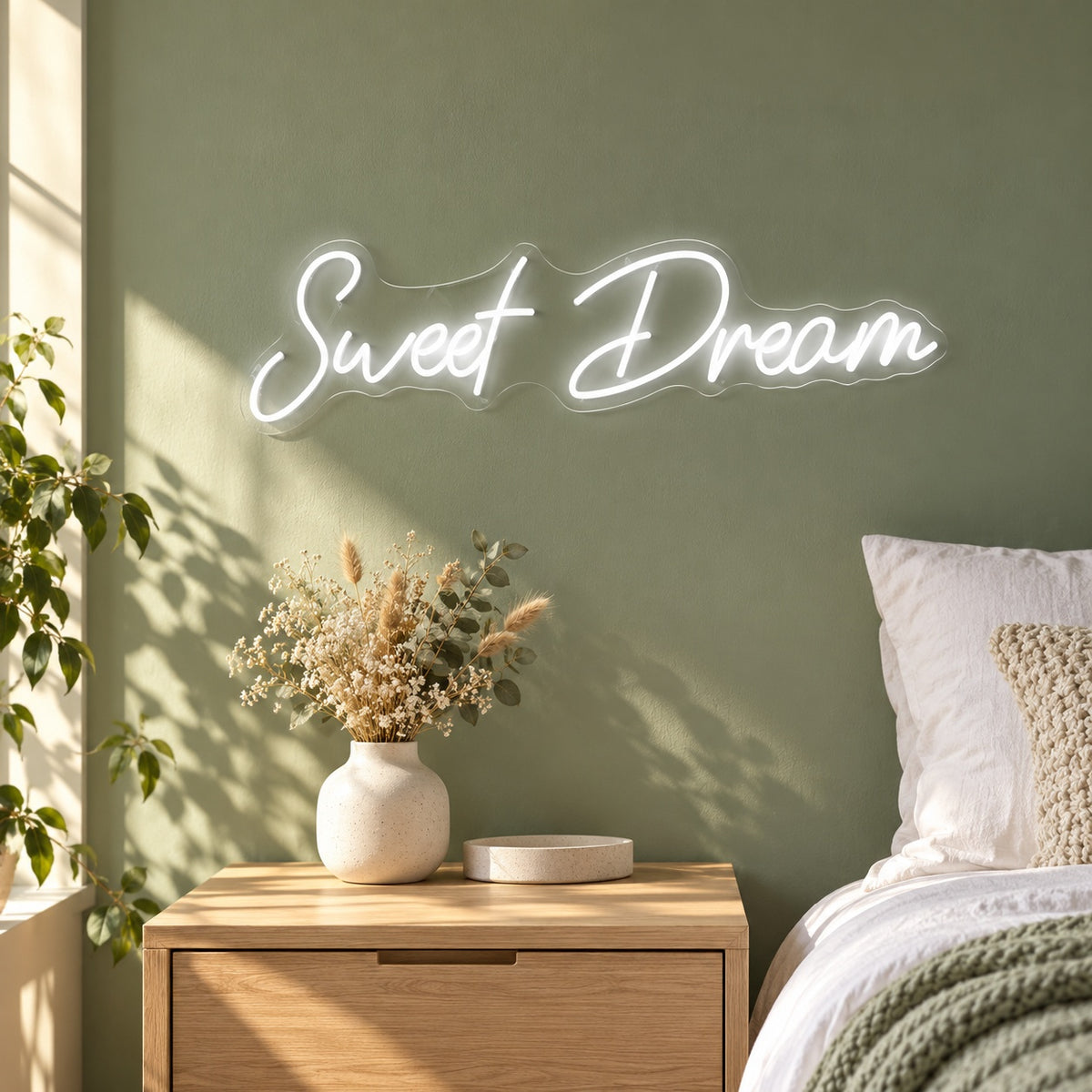 Sweet Dream LED Neon Sign - lifestyle view