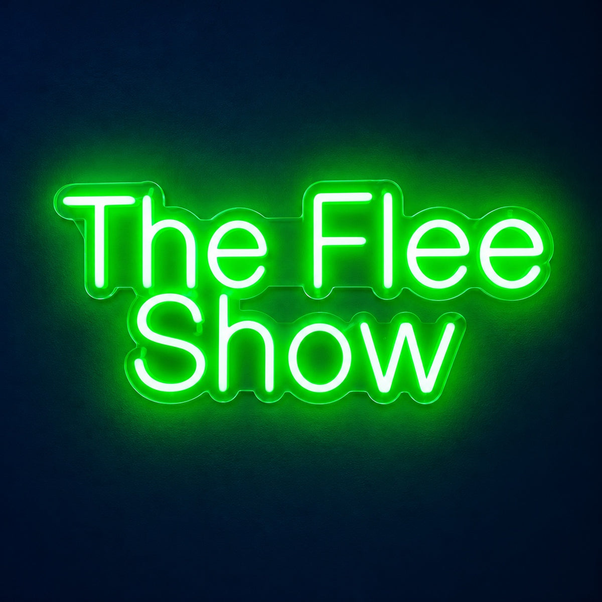 The Flee Show LED Neon Sign - product hero