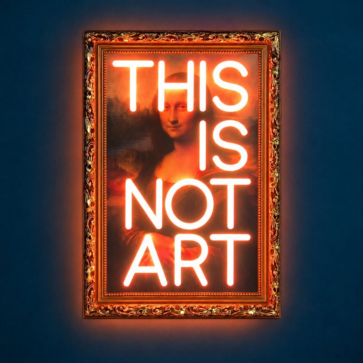 This Is Not Art LED Neon Sign - product hero