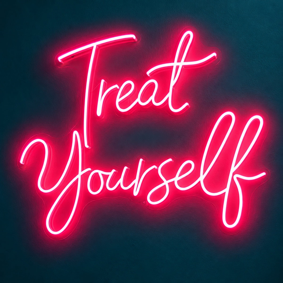Treat Yourself LED Neon Sign - product hero