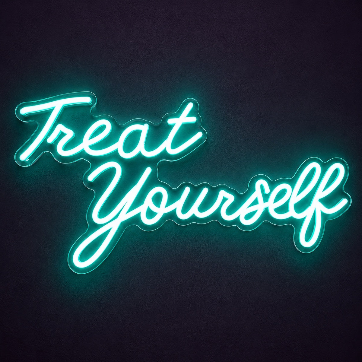 Treat Yourself LED Neon Sign - product hero