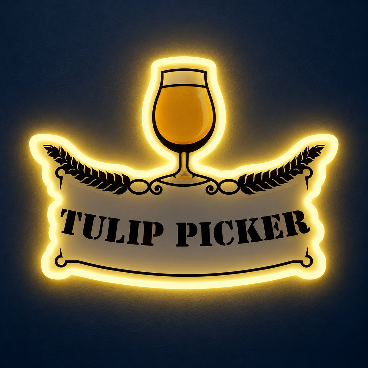 Tulip Picker LED Neon Sign - product hero