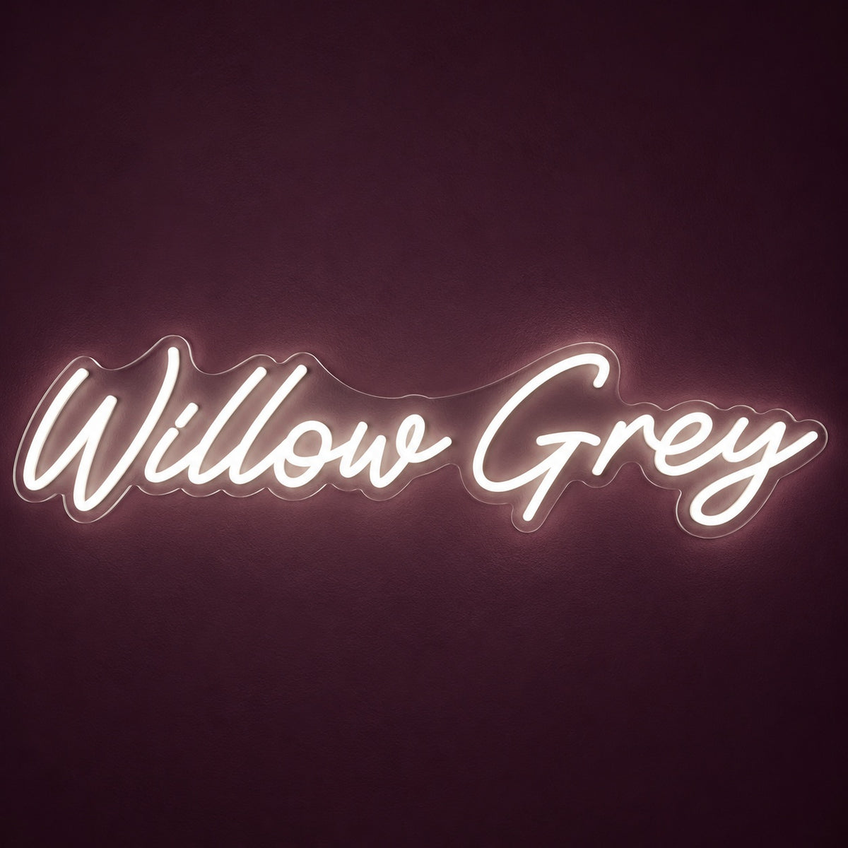 Willow LED Neon Sign - product hero