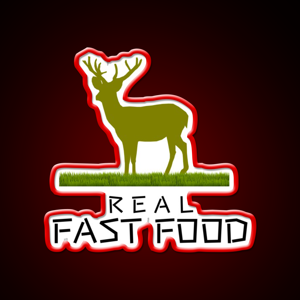 Real Fast Food Led Neon Sign For Burger Place Rgb Color