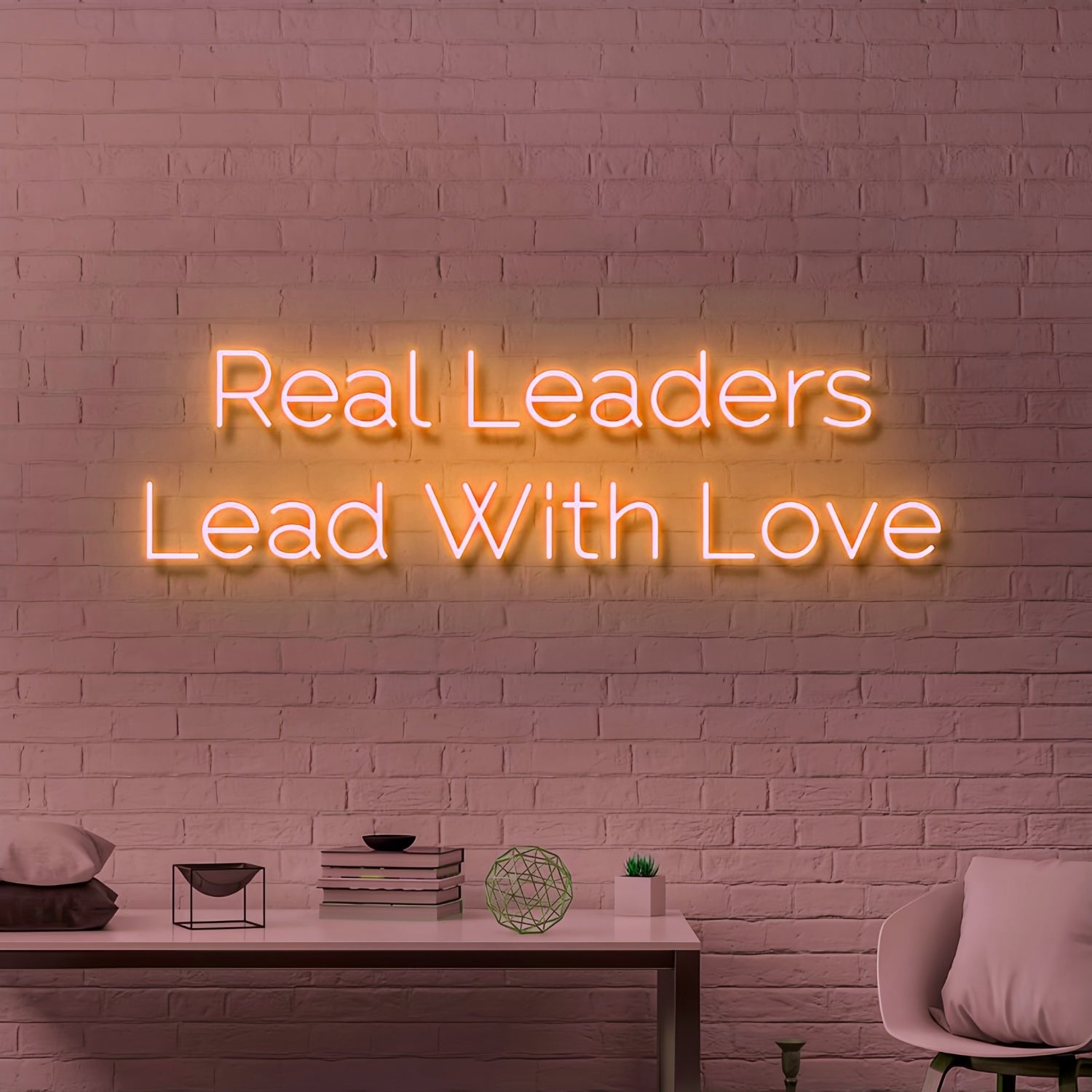 Real Leaders Lead With Love Illuminate Your Space With Neon Inspiration | Shineneon