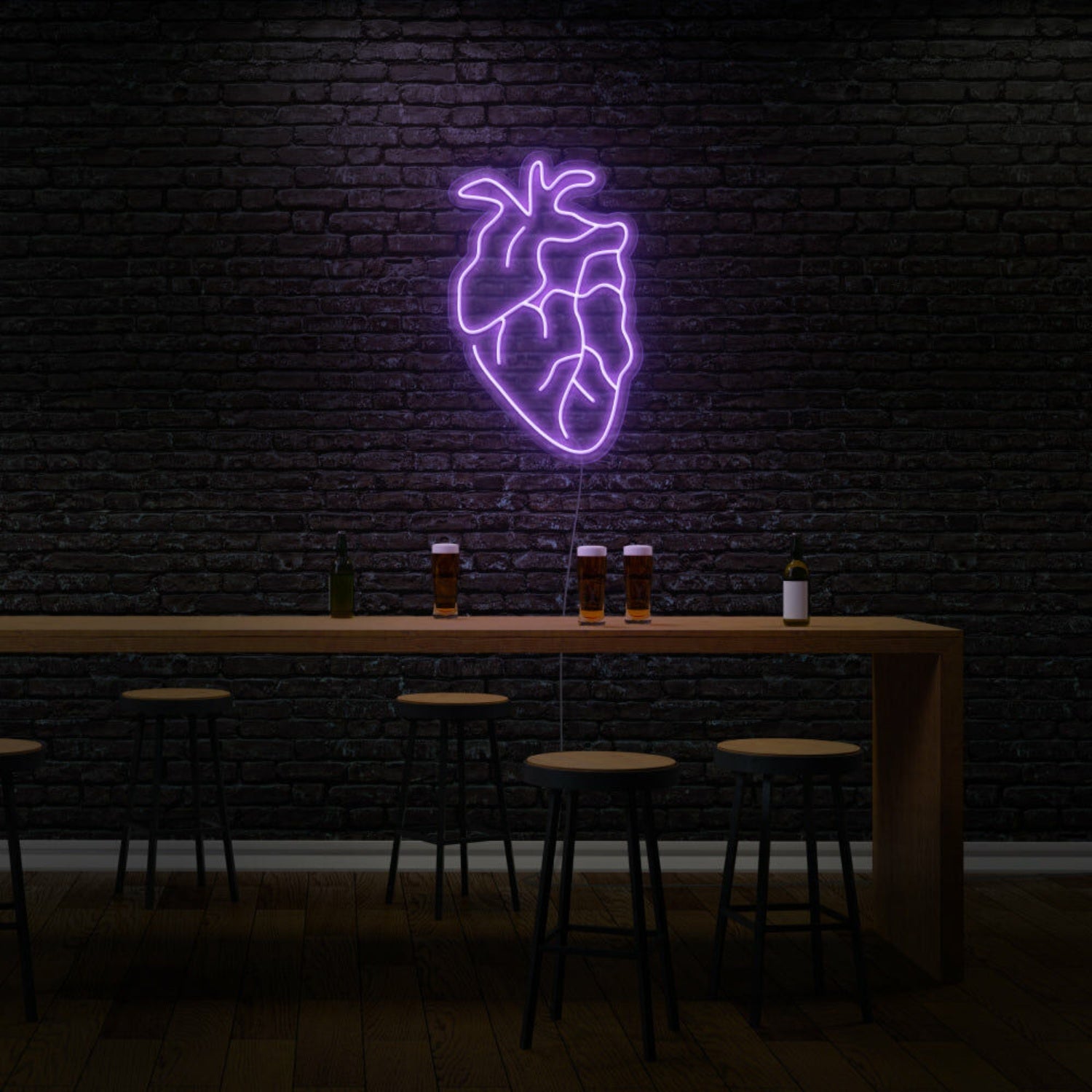 Realistic Heart Led Neon Sign | Shineneon