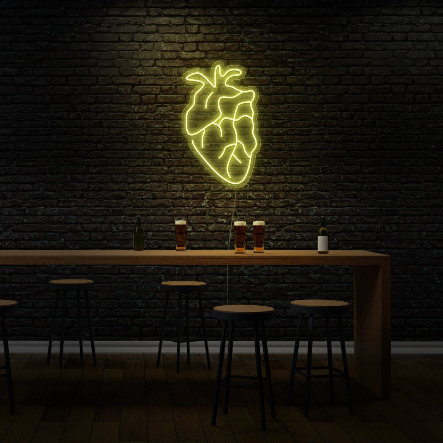 Realistic Heart Led Neon Sign | Shineneon