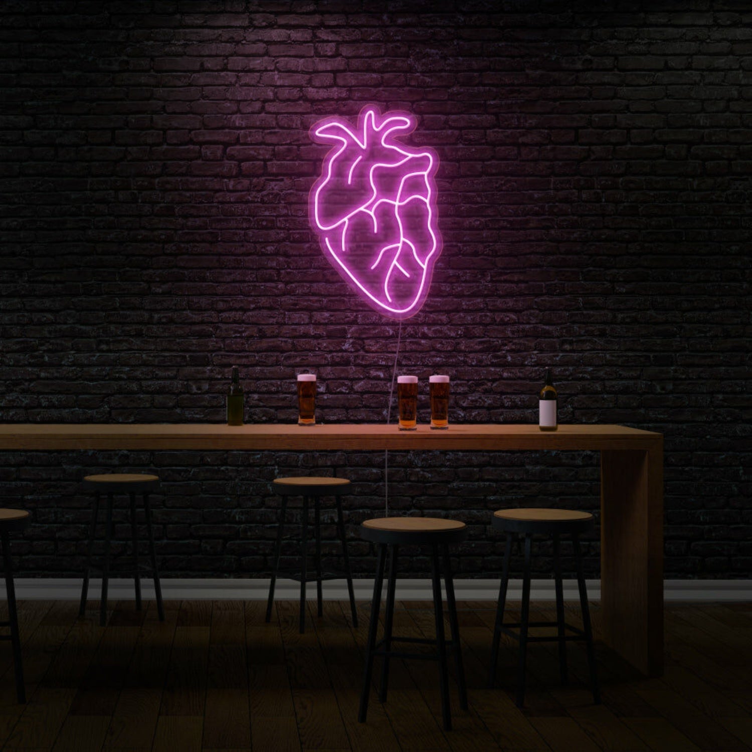 Realistic Heart Led Neon Sign | Shineneon