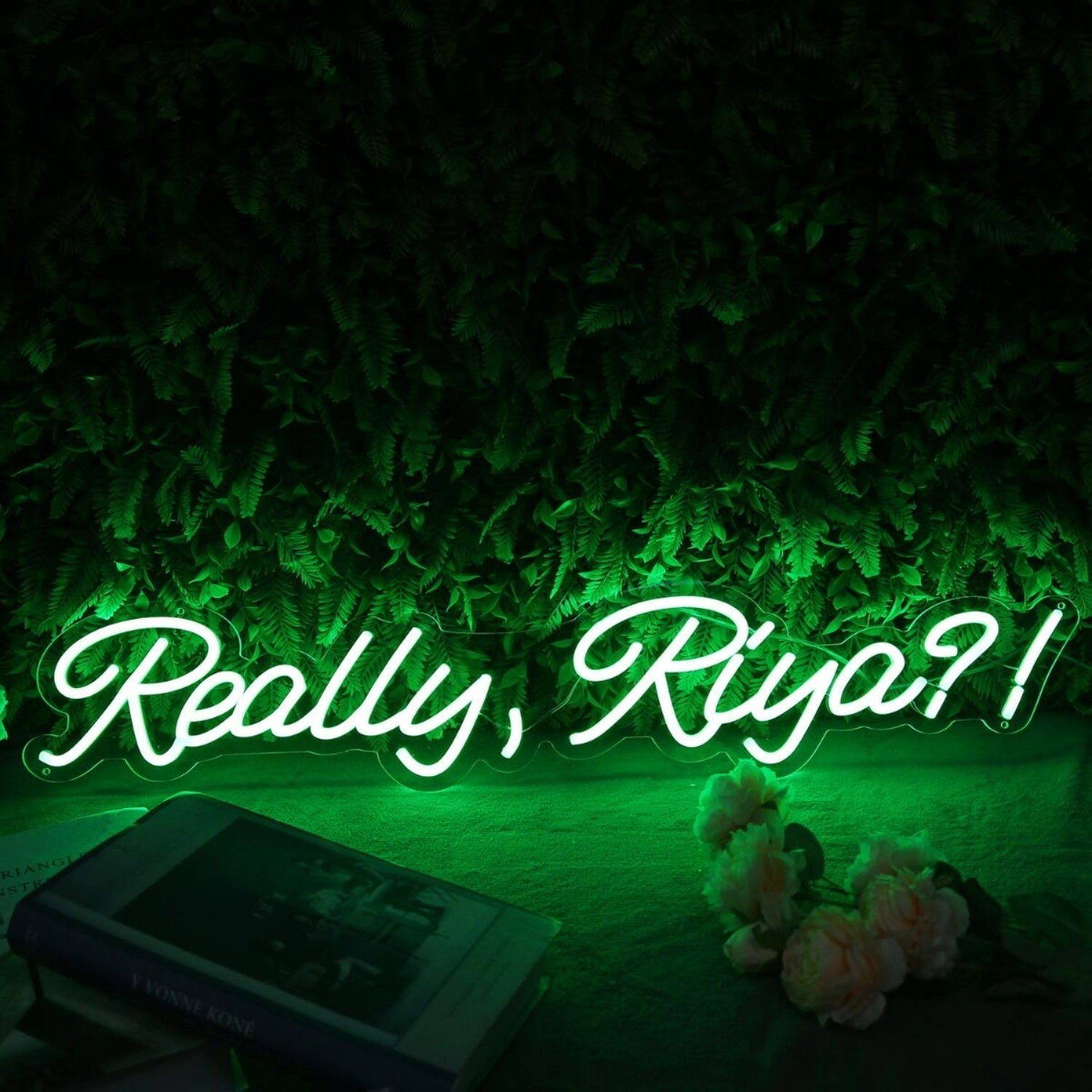 Really Riya Green Led Neon Sign - Shineneon