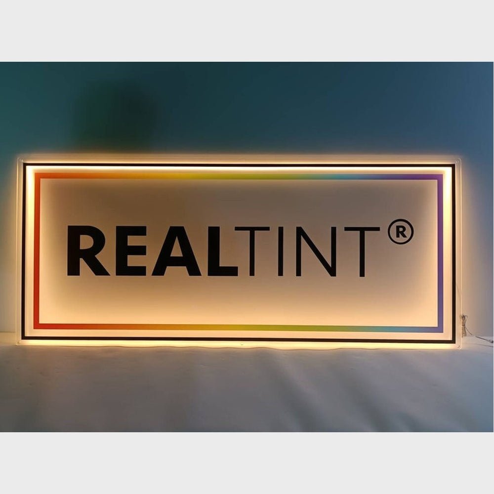 Realtint Acrylic Business Logo Sign - Shineneon