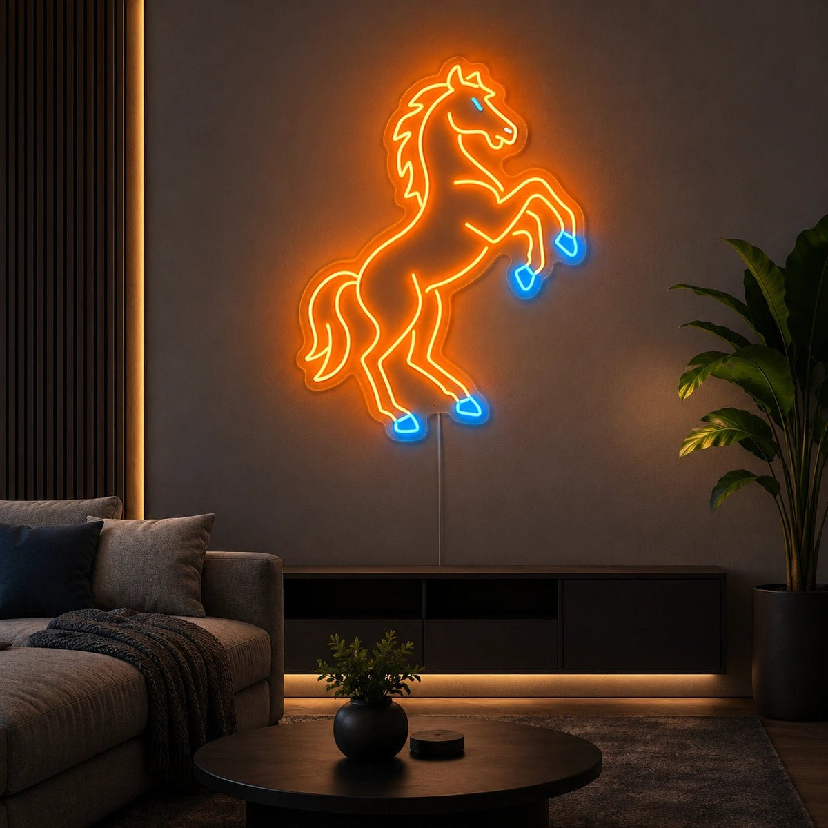 Rearing Horse LED Neon Sign - Shineneon