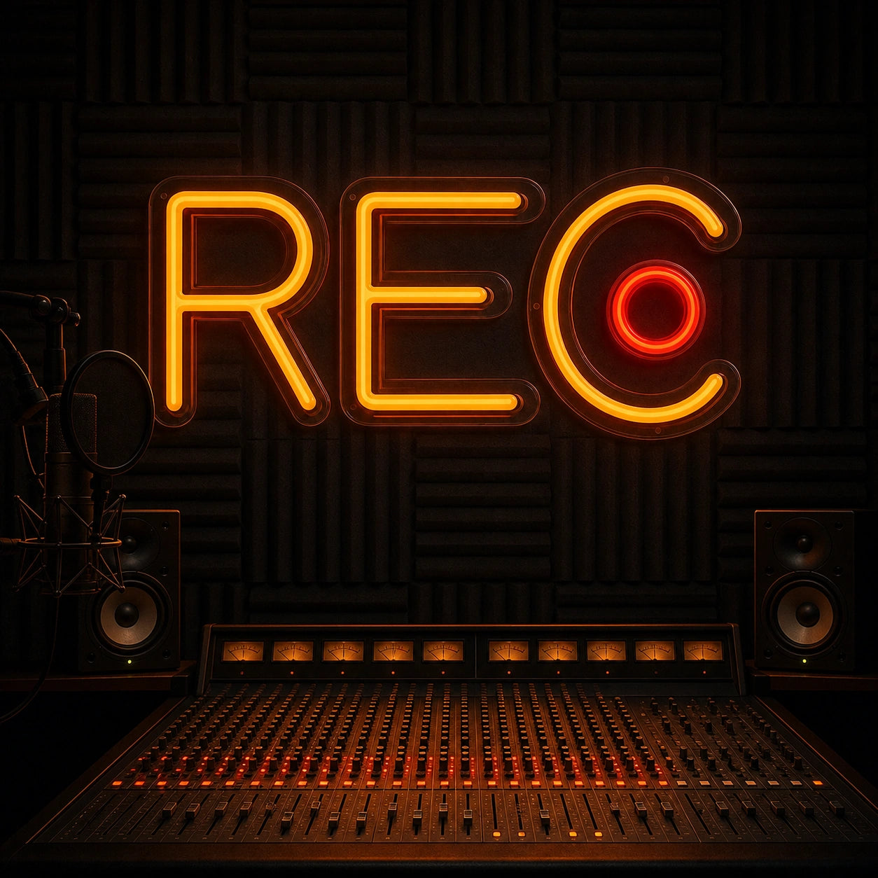 Rec LED Neon Sign Garage Man Cave Neon Sign high-converting product image