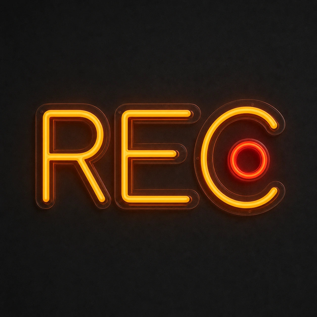 Rec LED Neon Sign Garage Man Cave Neon Sign main product image
