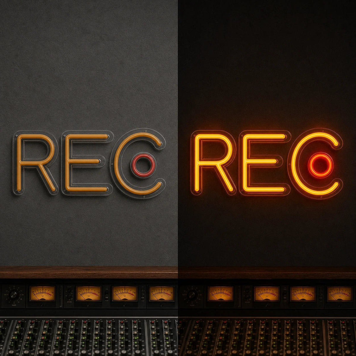 Rec LED Neon Sign Garage Man Cave Neon Sign - Shineneon