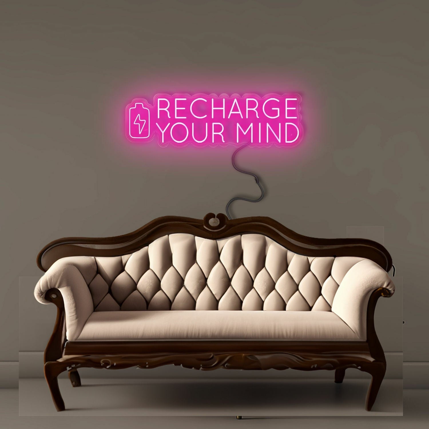 Recharge Your Mind Led Neon Signs | Shineneon