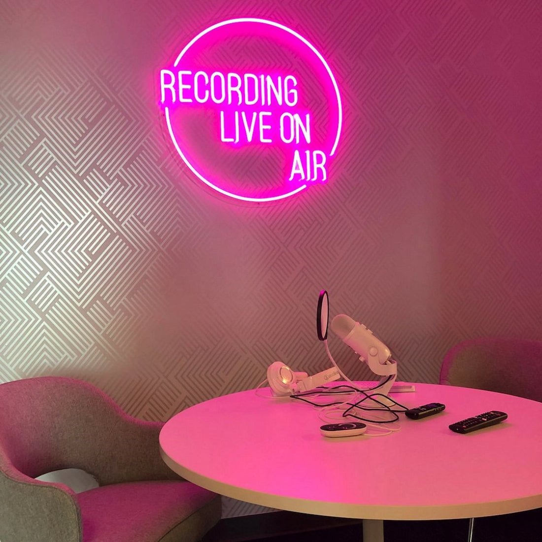 Recording Live On Air Led Sign Business Neon Sign - Shineneon