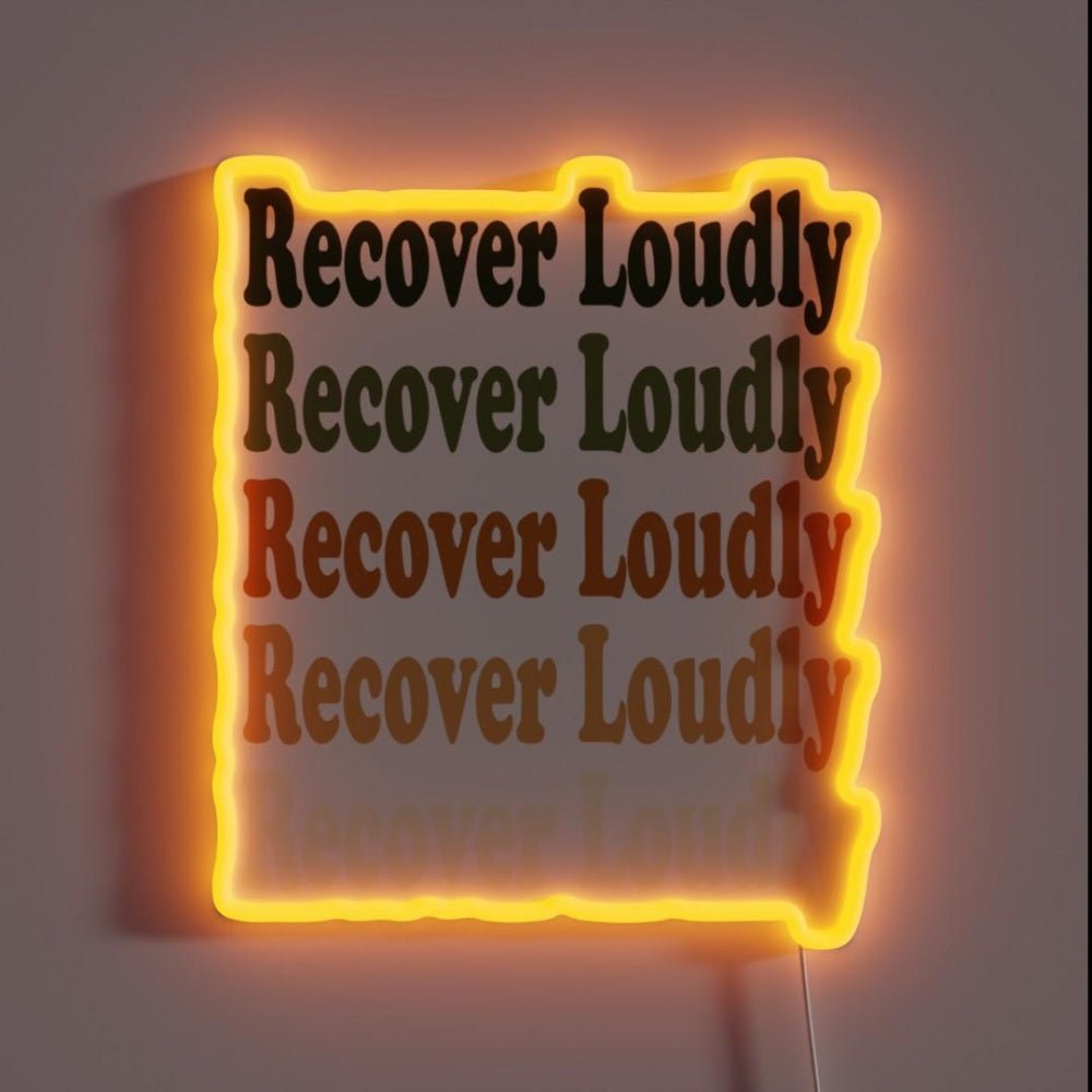 Recover Loudly Repeating Natural Rgb Led Neon Sign - Shineneon